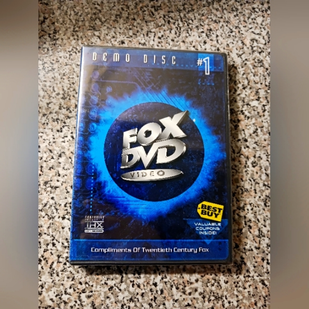 FOX DVD Video Demo Disc #1 Best Buy Brand New